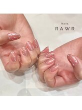 ネイルズロアー(Nails.RAWR)/ストーンオーロラネイル