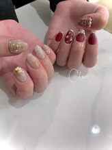 クリア(Clear)/クリスマスネイル♪