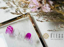 ネイルアンドアイラッシュサロン ブレス 長町南駅店(BLESS)/春はやっぱり可愛くガーリーに♪