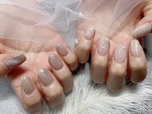 モルフォネイル(Morpho nail)/#新宿ネイル#大人可愛いネイル