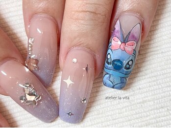 アトリエ ラビータ(atelier la vita)/手描きキャラクター・スカルプ