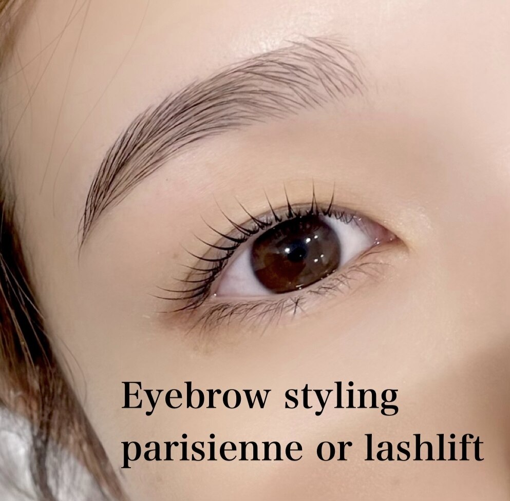 【105分コース】ラッシュリフトorパリジェンヌ＋眉スタイリング