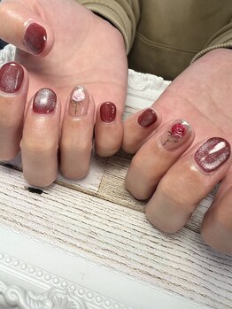 シリー(SILLY)/薔薇ネイル♪