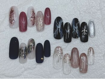 ラックス 尼崎立花(LAX)の写真/初めてでも安心◎シンプル&豊富な定額メニュー×豊富なカラーで理想の指先へ♪似合わせデザインをご提案*