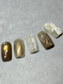 ナンバーネイル 立川(N゜Nail)&nbsp;奥行きニュアンス大好きです！［立川/パラジェル/ニュアンス］