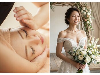ハピココ(HAPIKOKO)の写真/大事なイベント前に♪速攻オ-ダ-メイド小顔【小顔コルギ＋悩み別施術★90分¥9980】フォトブライダル前にも!