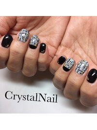 ツイードネイル