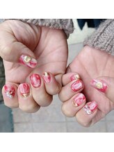 なないろ美容鍼灸整体院 アンド ネイルコア(nail Koa)/いちごミルク