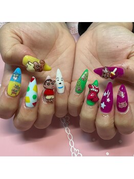 くれしんネイル