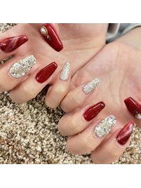 〇埋めつくしネイル