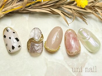 ウニネイル(uni nail)/サンプルデザイン リッチ