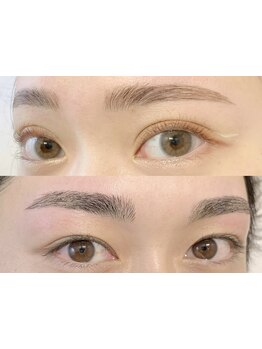 アイブロウメニューがあるサロン