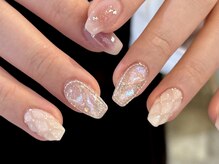 メロウ(mellow)/チーク＆キルティングネイル