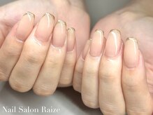 ライズ 本町店(Raize)/シンプルネイル/ラメライン