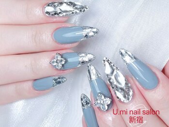 ユミ(U mi)/チップ長さ出し】パーツ付け放題