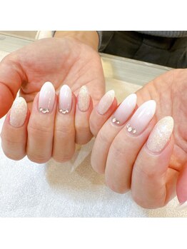 エアブラシで白グラデーション!