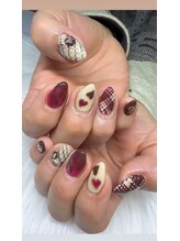タムタムネイル 本厚木(Tam Tam Nail)/バレンタインネイル