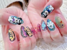 ラルネイル 大宮(Lull. nail)/オーダー3Dパーツ追加♪
