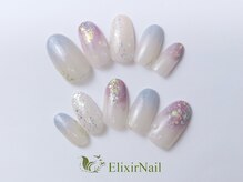 エリクサーネイル 神田(Elixir Nail)/シンプル  /クーポン使用
