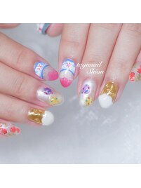 お持ち込みデザインネイル