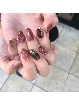 ロマンティックカラー(Romantic color)/ニュアンスネイル