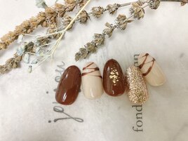 2月定額A バレンタインネイル