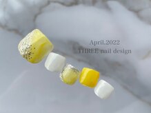 スリー(THREE)/Apr.2022/nail design