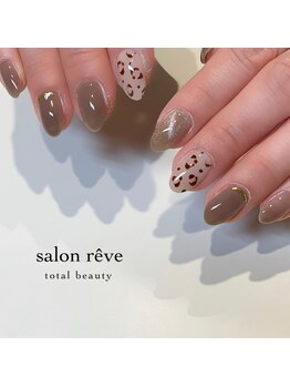 サロンリーベ(salon reve)/上品レオパード×マグネット