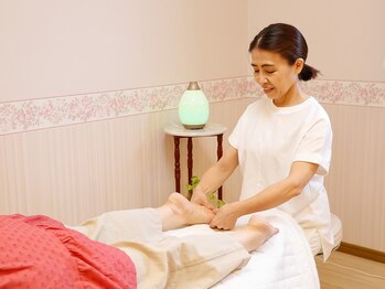 ことり/指紋スイッチ施術風景