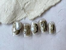 アイネイルズ 梅田店(I nails)/クリアベースパール¥7200