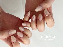 アントレッド(entraide)/結晶ネイル