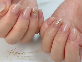 雪の結晶☆シンプルネイル