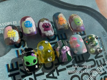 タオドットネイル(TAO...nail)/Mayukoプロデュースネイル¥7300