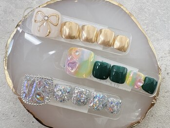 ネイルカレッジアンドサロン ナチュレ(nailcollege&salon NATURE)/定額フットジェル¥7700