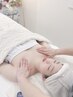 【ハリ/乾燥肌に】フォト美顔+顔/デコルテ/背中マッサージ+保湿パック全120分