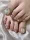 ネイル ラメール(nail Lamer)の写真/ハンドネイルができない方にも嬉しい♪足元からオシャレに差がつくフットネイルで気分も上がる！
