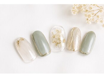 ネイルサロン フローラ(Flora)の写真/大人女性の上品な指先に♪お仕事で派手に出来ない方にも◎上品な艶のある仕上がりに大満足♪