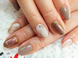 ニュアンス・ほっこりネイル