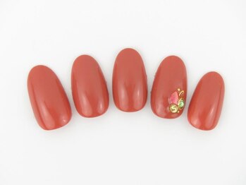 ネイルサロン ディーバ ギンザ(Nail salon Diva GINZA)/One color plus（ストーン）