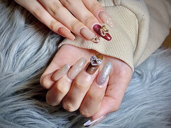 ルビーネイル 太閤通駅店(RUBY NAIL)/10本スカルプフリーデザイン