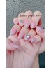ハンド☆ニュアンスネイル（フルアート）持ち込みOK 8000円