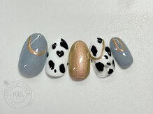 オレンジスティック/アニマル柄　ダルメシアン　牛柄