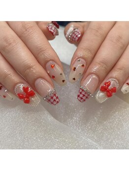 アングゥ ウル(ungu ul)/チドリ柄フレンチ