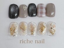 リッシュネイル 新百合ヶ丘店(riche nail)/トレンドデザインコース