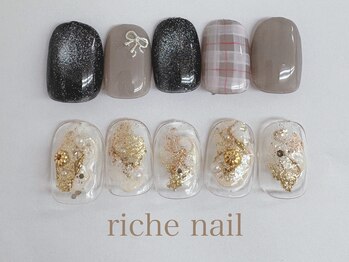 リッシュネイル 新百合ヶ丘店(riche nail)/トレンドデザインコース