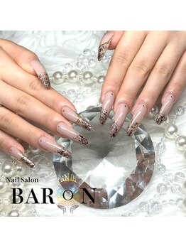 バロン 本厚木店(BARON)/ローズブラウンラメグラ