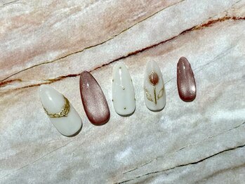 定額トレンドアート/春ネイル