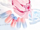 春色リボンネイル