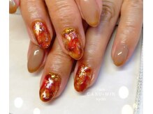 ネイルズ カスミン(nails CASU-MIN)/大人の秋デザイン♪