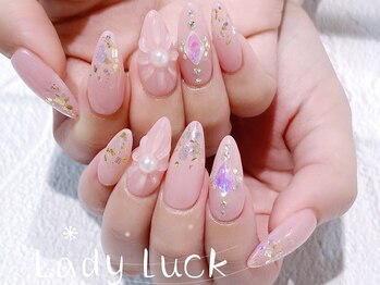 レディラック バイ キャンアイドレッシー(Lady Luck by Can I Dressy)の写真/自分史上、最もしっくりくるネイルに♪☆豊富なカラー、パーツであなただけの最強モテネイル♪